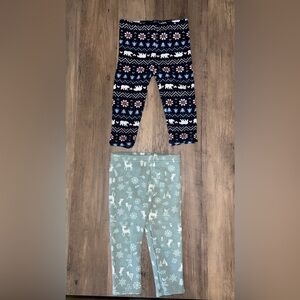 Winter fleece pants